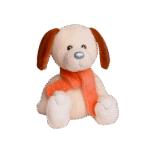 Scarf stuffed dog